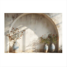 210 x 150 cm Fotohintergrundstoff, einfacher Pflanzenbogen, Studio-Innenraum-Atmosphäre, Stoff D