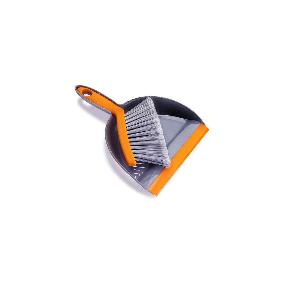 Compact Cleaning Companion, Quick Clean Up Special Angle Broom Set for Versatile Cleaning Tasks, Premium Plastic Mini Broom and Dustpan Set for Effici