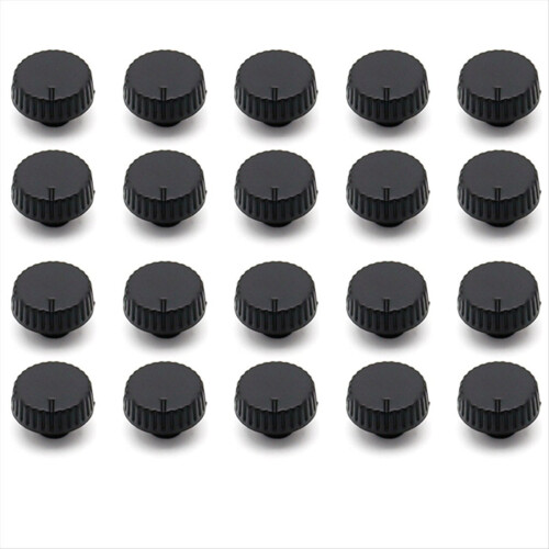 20PCS Thin Knob Cap Potentiometer 12x6MM Volume Power Amplifier Adjustment