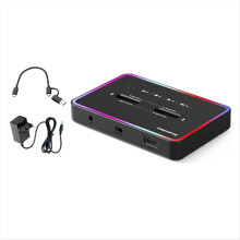 M.2 NVMe/ Duplicator Dual-Bay Offline Clone 20Gbps NVME Docking Station One-Key Ssd Dock EU Plug