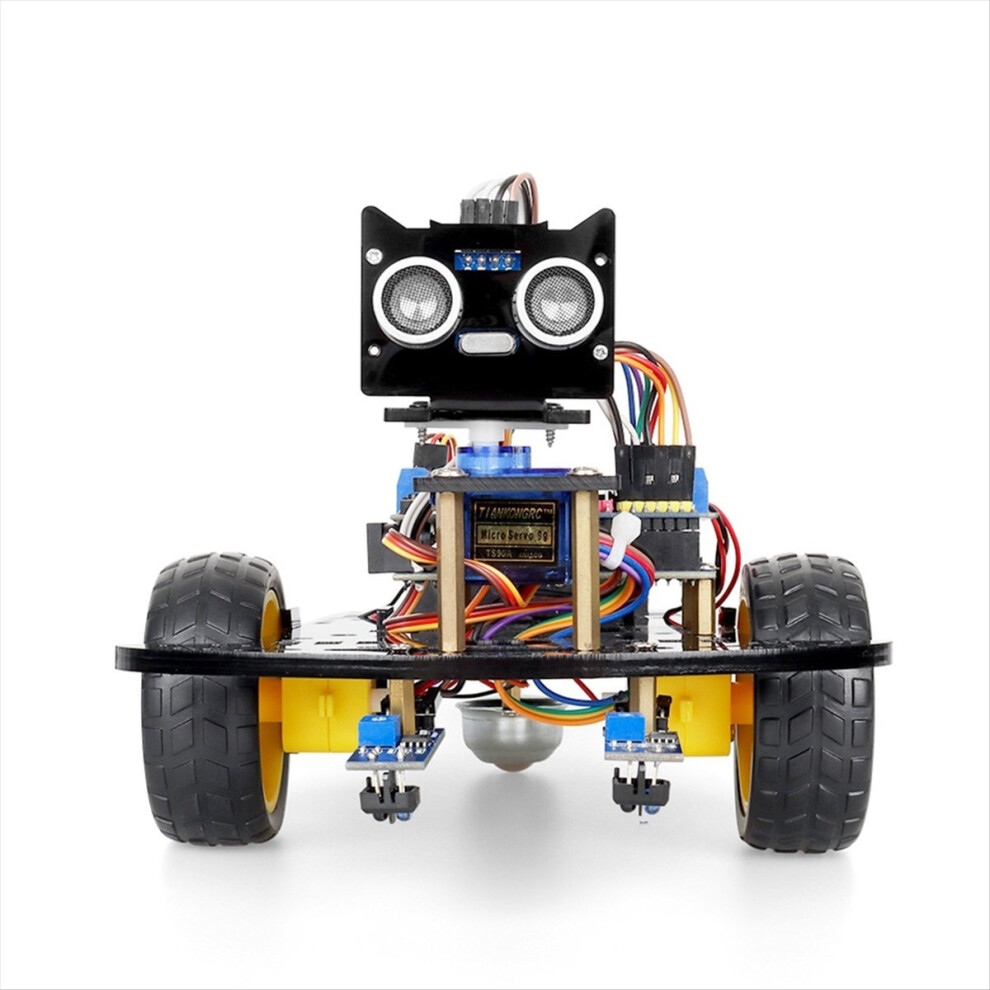 2Wd Robot Car Kits For Programming Project With Line-Tracking And Obstacle Avoidance Educational Kit 4854171145895