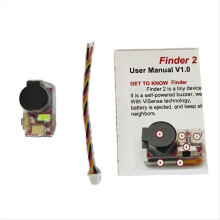 Finder2 5V Buzzer Tracker SuperLoud 105dB Eingebauter Akku LED Selbststromversorgung für FPV Racing Micro-Type Long Range LR4 Drohne