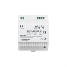 DRH-60-24 Switching Power Supply 60W Single Output 24V Industrial Din Rail Switch for Household Appliances
