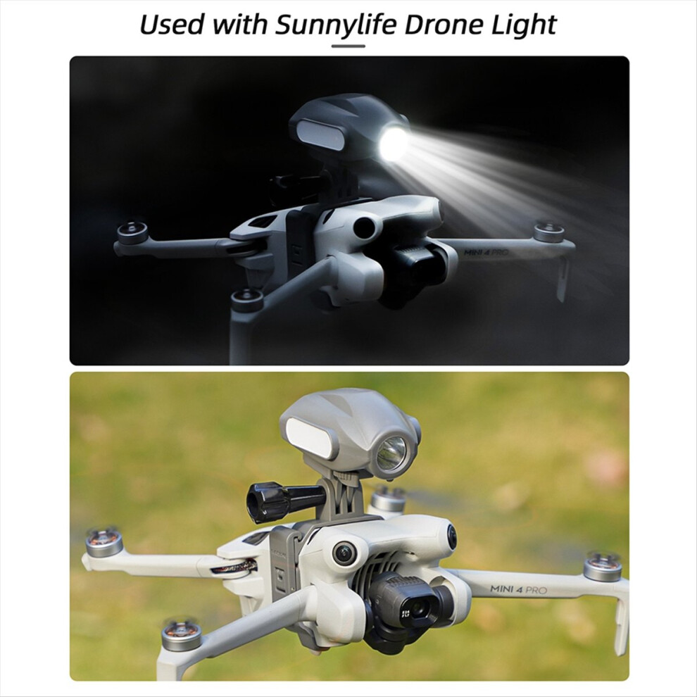 Photos - Other Photo Accessory for Mini 4 Pro Mount Multifunction Searchlight Action 4/GoPro12 Sports Camera Bracket + Set