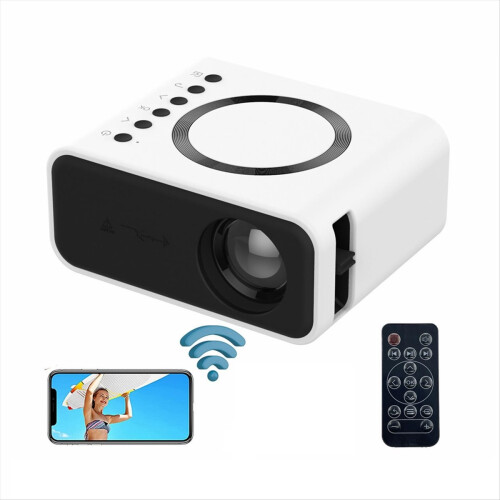 Mobile Video Mini Projector Theater Media Player Wired Wireless Same Screen for Android - EU Plug 1