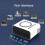 Mobile Video Mini Projector Theater Media Player Wired Wireless Same Screen for Android - EU Plug 5