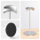 Headphone Stand Stylish Non-Slip Headset Holder for Max////// Etc(Black) 4