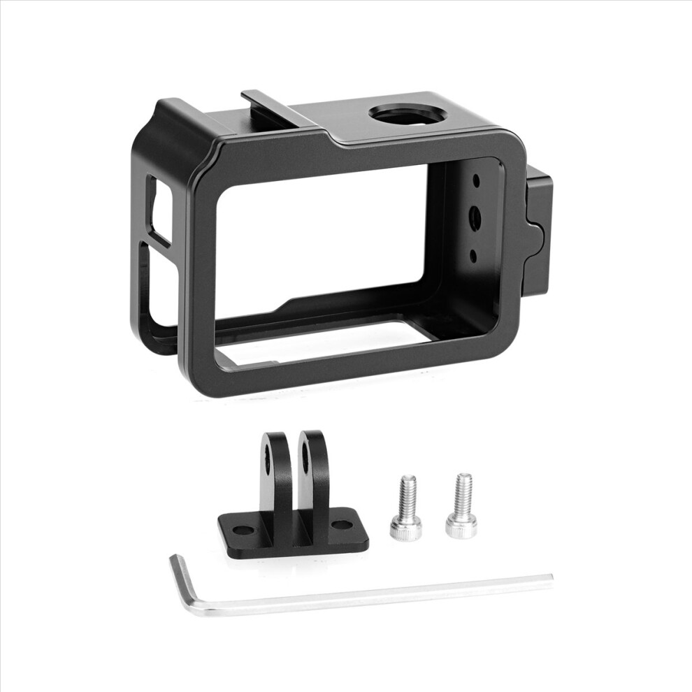 For Action 4 / 3 Metal Protective Bezel Cage Multifunctional Convenient Adapter 4851702376414