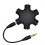 1 to 5 Audio Splitter 3.5mm Router Separator Device Adapter with Wire Black 1