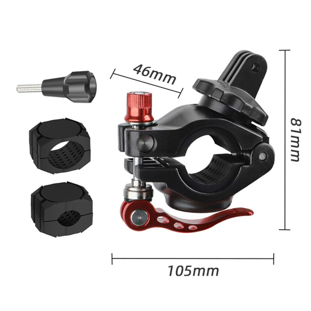 Photos - Other Photo Accessory For Action4/GoPro12 Bicycle Clamp 360 Degree Rotating Multi-Tube for Multi-Function Portable Holder