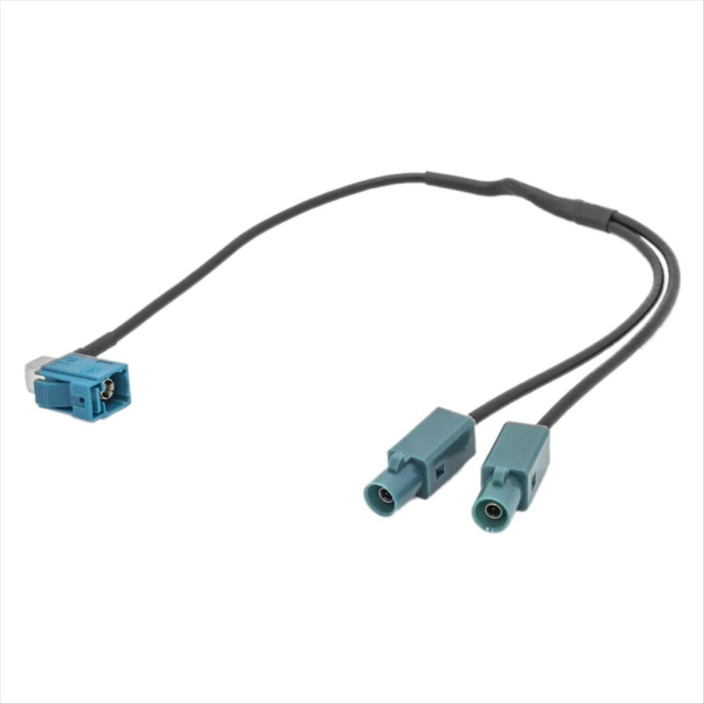 Exogio Radio Y-Antenna Adapter One Fakra Female To Two Male Conversion Cable Antenna Connector For