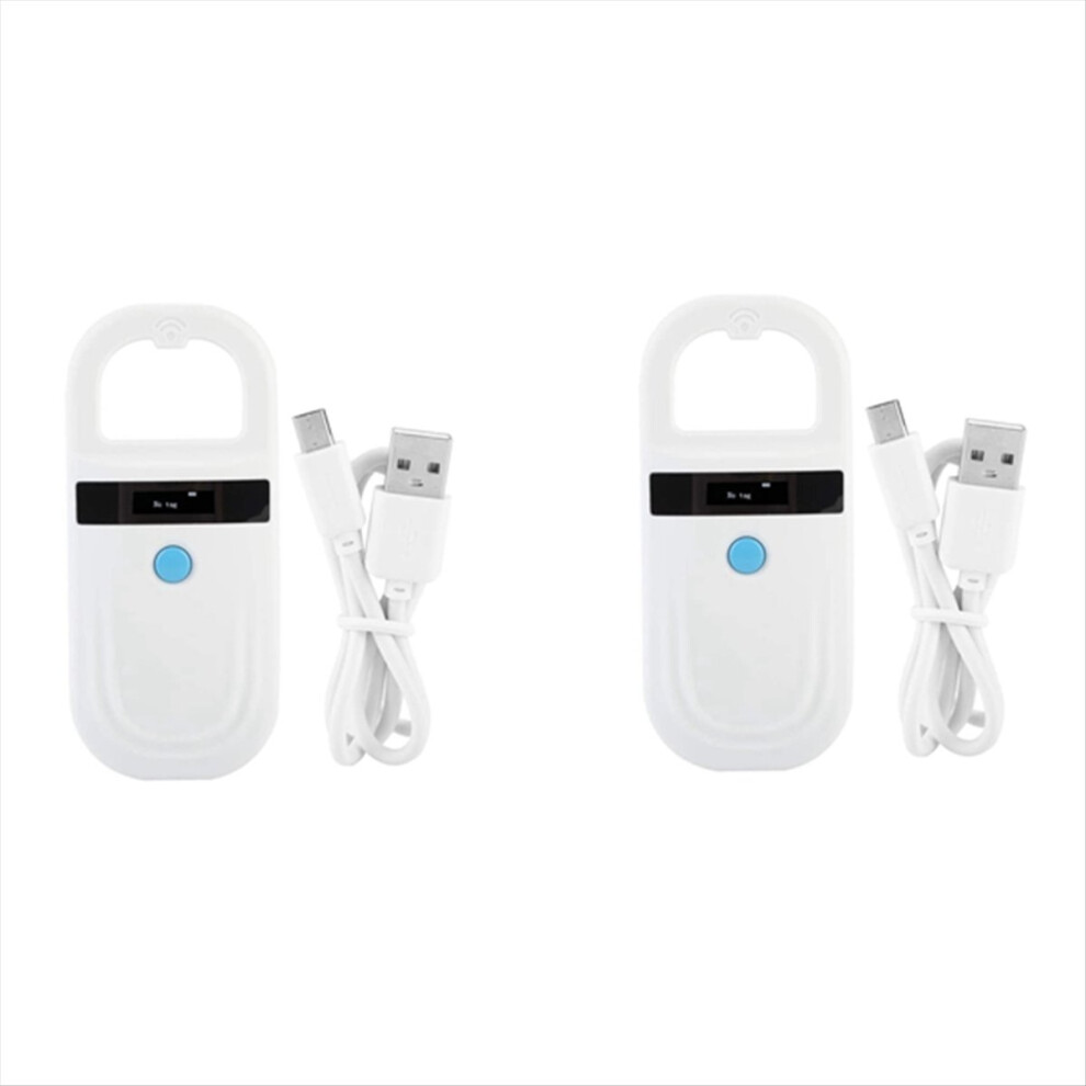 Microchips Reader Rfid 134.2 Khz, Id Scanner With 0.91 Inch High Brightness Oled Display For Animal Tracking 4851702380589