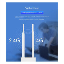 Outdoor-4G-WLAN-Router (150 Mbit/s) mit SIM-Karte, wetterfest, wasserdicht, mit EU-Stecker