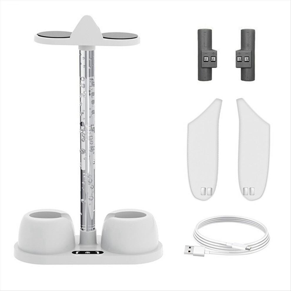 For 3 Controller Charging Dock And Headset Storage Stand With Rgb For Light Exogio