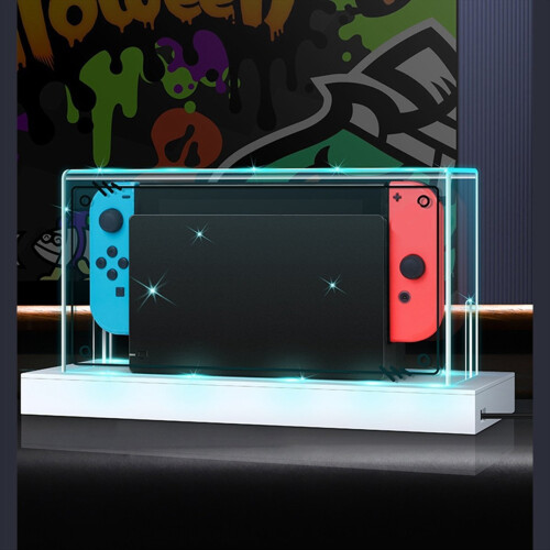 Base Clear Dust Cover for Protective Sleeve Case Acrylic Display Box Shell Console(A) 2