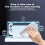 Base Clear Dust Cover for Protective Sleeve Case Acrylic Display Box Shell Console(A) 2
