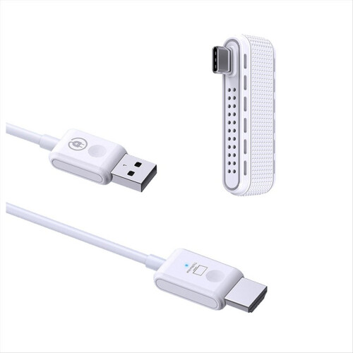 Type-C Wireless Transmit Display Adapter USB-C to -Compatible Extender Cable for Phone Laptop PC TV Projector 2