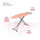 Swan Lynsey's Cleaning Range Large Ironing Board - Adjustable Height, Reflective Cover 8