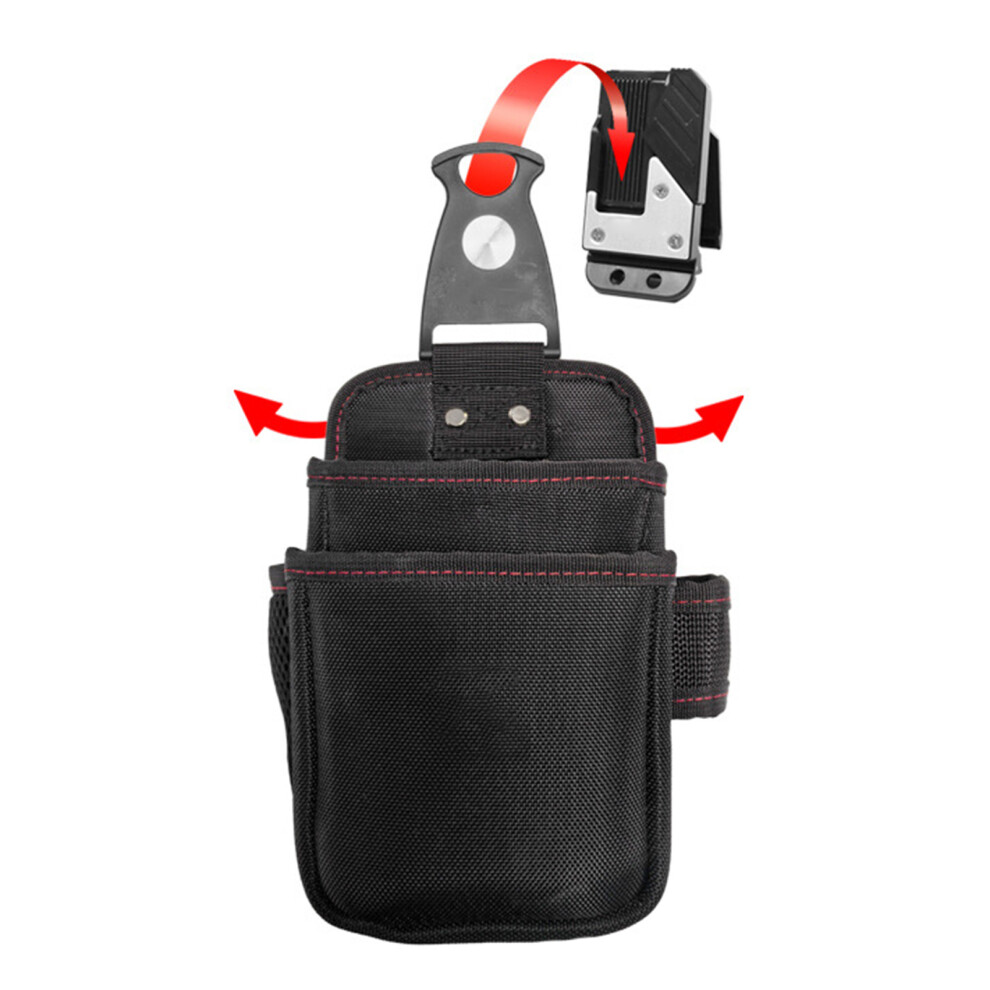 Multiple Compartment Electrician Bag Ergonomic Design Secure 7696000802831
