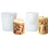 2Pcs Christmas Themed Silicone Candle Molds Cylinder Shape 1