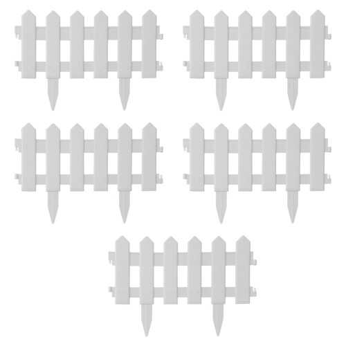 Durability Interlocking Plastic Fence Panels For-012 White