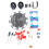 Lucky Turntable LED Light DIY Electronic Kit Welding Project Training Module for Learning Training,DIY 11