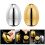 Eggs Shaped Toothpick Storage Box Stainless Steel for-Gold 3
