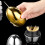 Eggs Shaped Toothpick Storage Box Stainless Steel for-Gold 5