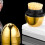 Eggs Shaped Toothpick Storage Box Stainless Steel for-Gold 7