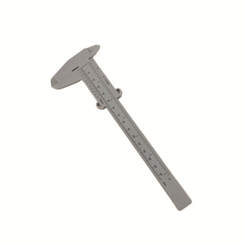 Plastic Vernier Caliper 150mm Double Scale Design Portable-Grey