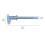 Plastic Vernier Caliper 150mm Double Scale Design-White 3