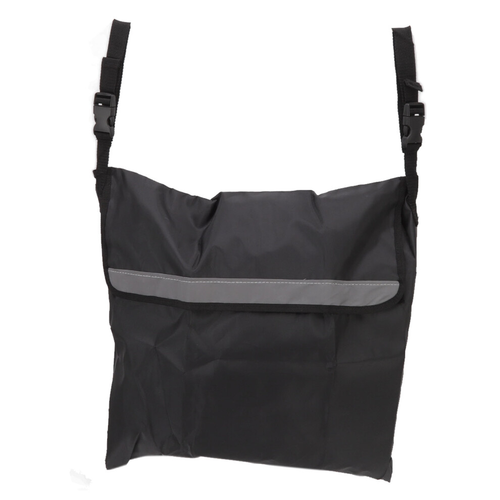 Durable Oxford Fabric Storage Reflective Safety Wheelchair Bag Adjustable Mobility Device Pouch Waterproof Wheelchair Backpack For Walkers Scooters El