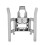 For Mini 4 Pro Lighted Height Enhancement Kickstand LED Warning Light Flashing Multi-Functional Landing Gear 11