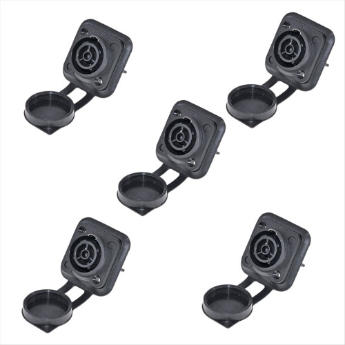 Waterproof LED Display Holder Stage Lighting Equipment Multi-Functional Convenient Power Connector Holder, A-Black