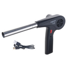 Outdoor Cooking Portable Electric BBQ Ventilator-2500mah