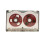 55 Minute Blank Tape Disk Double-Sided Metal Small Open Cassette Disk, C 7