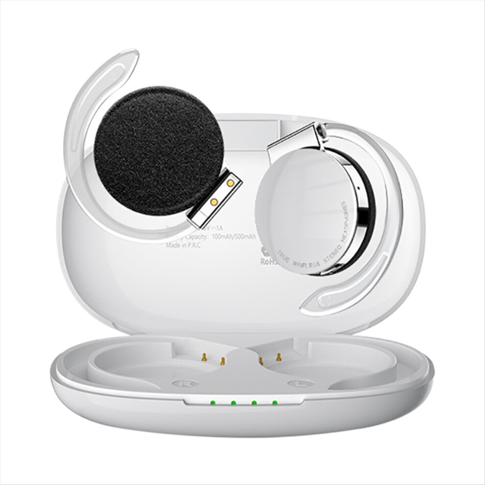 F2 Wireless Bluetooth Headset Over-Ear Sports Noise Cancelling Talking Stereo Music Headset- White 4851702381692