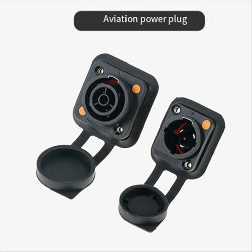 Waterproof LED Display Holder Stage Lighting Equipment Multi-Functional Convenient Power Connector Holder, A-Yellow 1