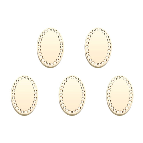 Seal Stamp Head with Unique Pattern for-drip tambourine oval