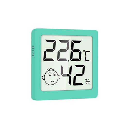 Thermometers Hygrometer With Magnetic Back Stand for-Green