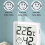 Thermometers Hygrometer With Magnetic Back Stand for-Green 7