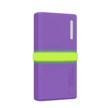 Soft Silicone Shell for Choice JOWAY 66W 12000mAh-Mecha Purple