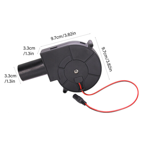 High RPM 12V Blower With Durability Construction For BBQ 2