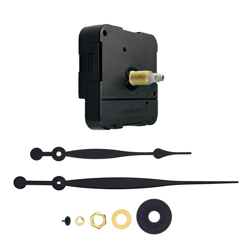 Wall Clock Motor Kits High Torque Quartzs-Shaft 20 thread 11mm