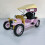 Classical Color Iron Car Model, Collectible Vehicle-White 3