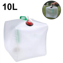 Compagno d'acqua versatile, attrezzatura per attività all'aperto, design pieghevole, contenitore d'acqua portatile, ideale per escursionismo e