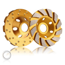 4 Inch Concrete Stone Ceramic Turbo Diamond Grinding Cup Wheel,12