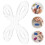 5Pcs Small Clear Sewing Bobbins Acrylic Thread Spools for DIY Crafting 11