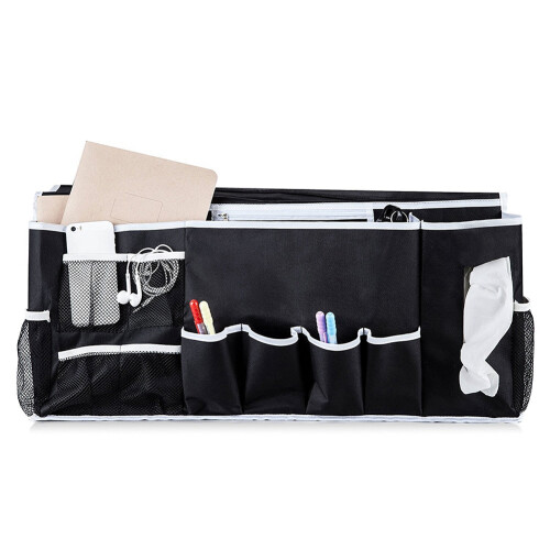 Πτυσσόμενη τσάντα οργάνωσης κομοδίνου With12Pockets με ηλιακή ενέργεια, φωτισμό και 2