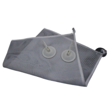 Porta giocattoli da bagno, organizer multiuso in rete, struttura resistente per un comodo utilizzo nei bagni dei bambini.